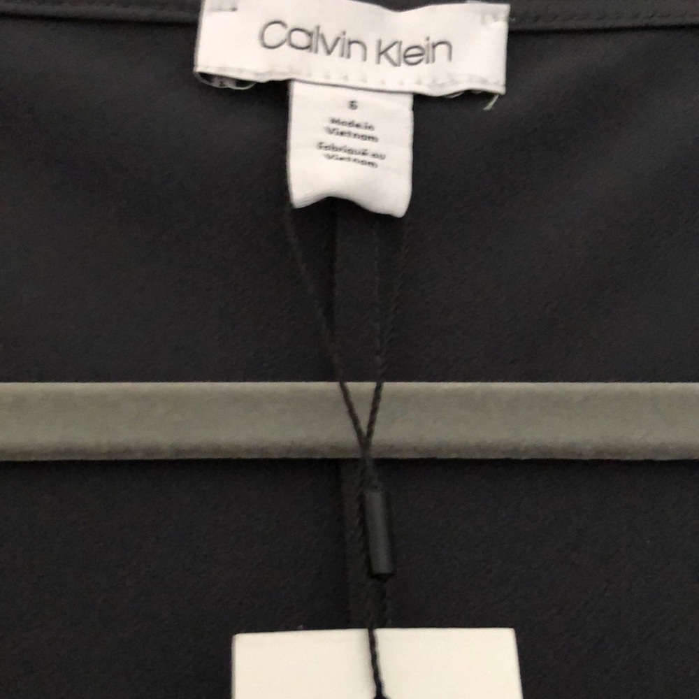 NWT Calvin Klein Grey Formal or Prom Dress   S6 - Picture 4 of 15